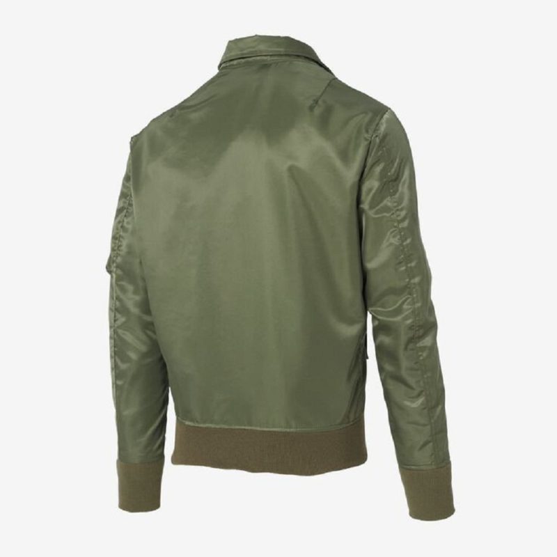 Olive Douglas Bomber Jacket