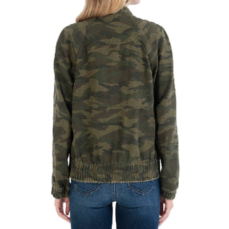 Womens Camo Olive Jacket