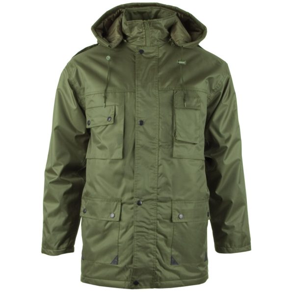 Mil-Tec Parka Olive Dubon with Hood