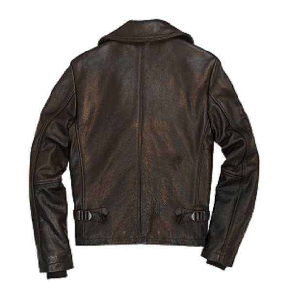 Men's Naval Short Brown Peacoat
