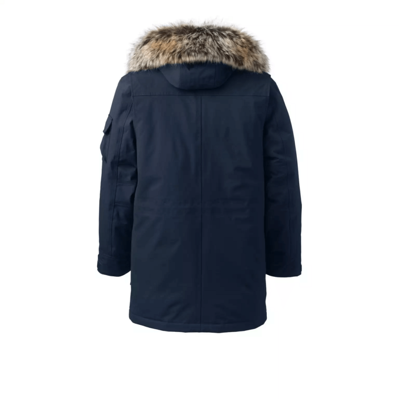 Men's Blue Expedition Parka Jacket