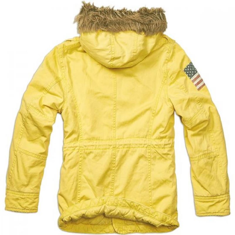 Men’s Vintage Explorer Yellow Parka-