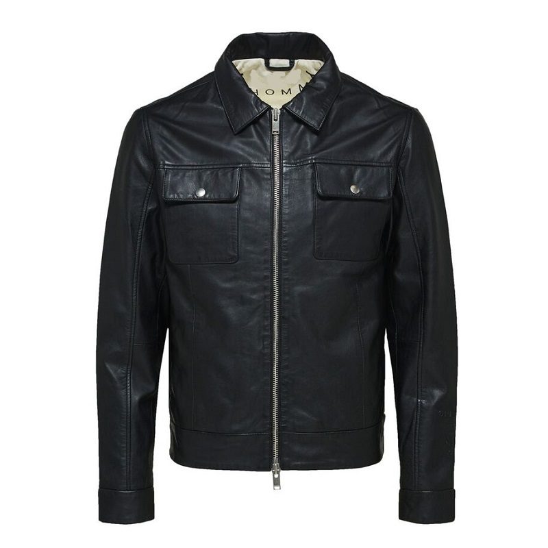 Soft Lamb Motorcycle Leather Jacket