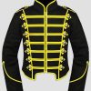 Black & Yellow Military Parade Jacket