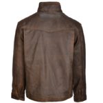 Men’s Rifleman Brown Leather Jacket