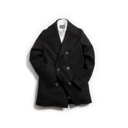 US navy black dutch peacoat