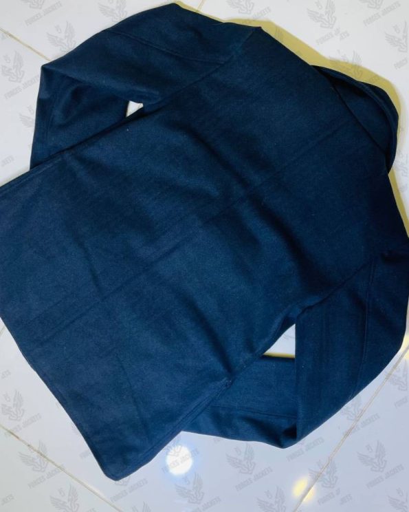 Women's Navy Blue Wool Peacoat