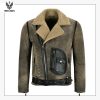 Mens RAF B3 Sheepskin Flight Bomber Jacket