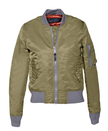 Nylon Flight Jacket For Women