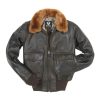 Women's G-1 Leather Bomber Jacket