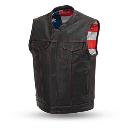 BORN FREE LEATHER CLUB VEST