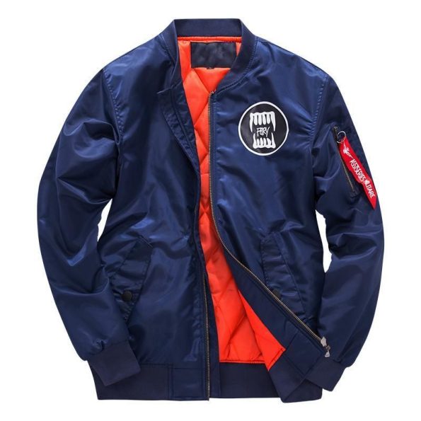 FIGHTER JET FLEET DESIGNED PILOT BOMBER JACKET