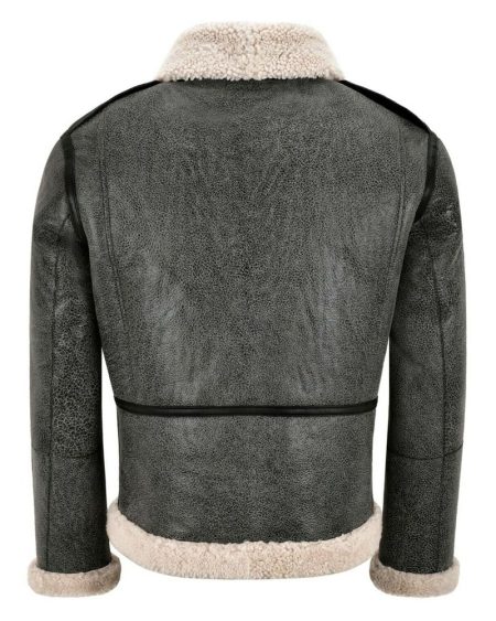 Men's Distressed B6 Flying Aviator Bomber