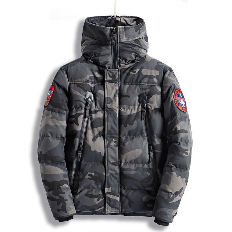 MILITARY STYLE PILOT BOMBER PARKA JACKET
