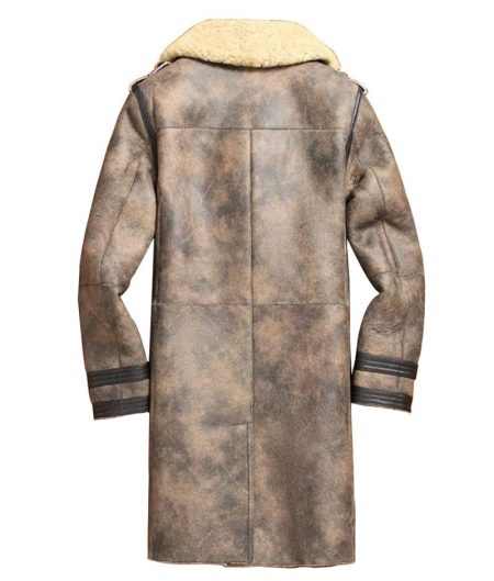 Men's Sheepskin Shearling Leather Coat