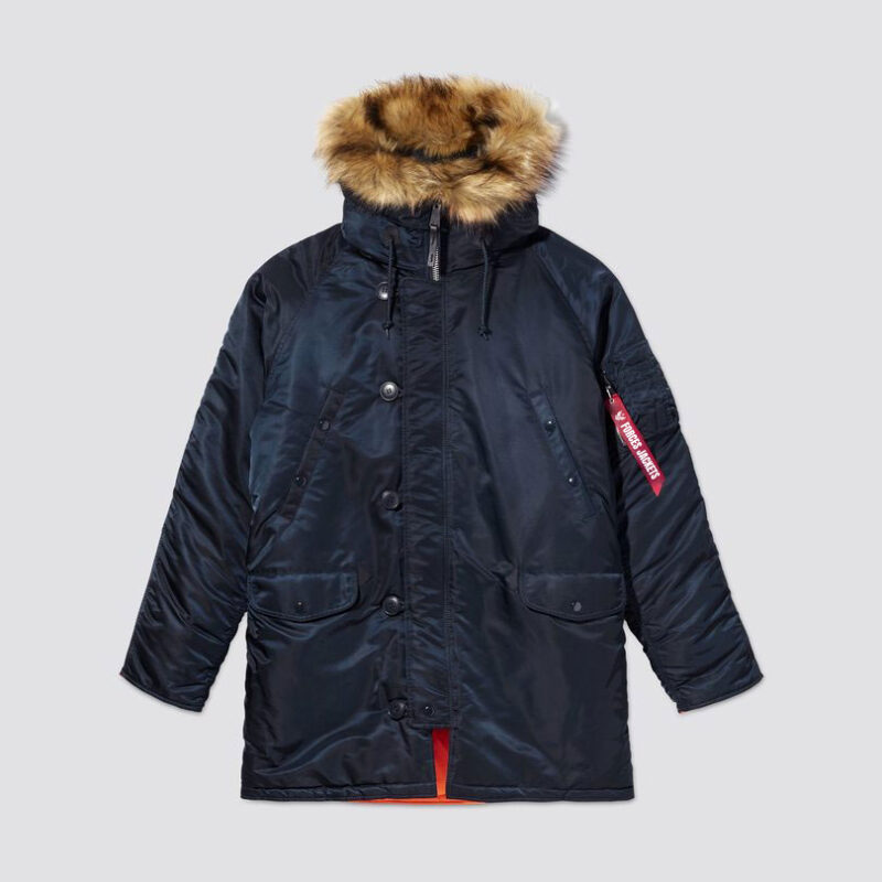 N3B SLIM FIT MEN'S PARKA JACKET FORCES JACKETS