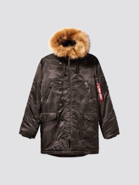 N-3B SLIM FIT MEN'S PARKA JACKET