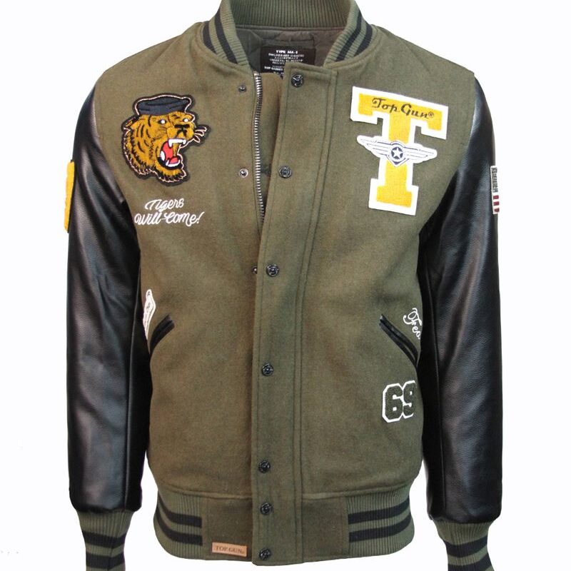 TOP GUN TIGER VARSITY JACKET