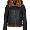 Women's Brown B-3 Flying Jacket