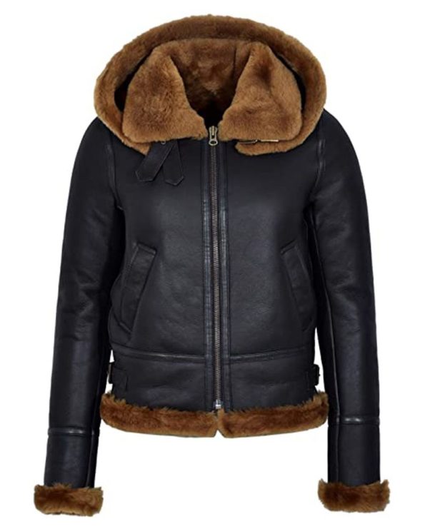 Women's Brown B-3 Flying Jacket