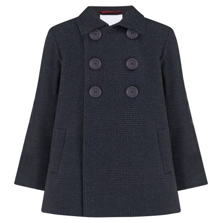 Kids Navy Pea Coat
