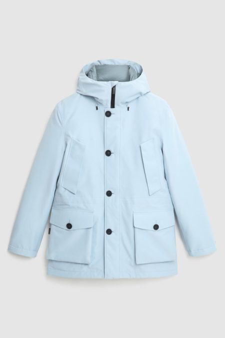 Light Blue Mountain Parka Jacket