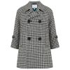 Kids Chequer Pea Coat