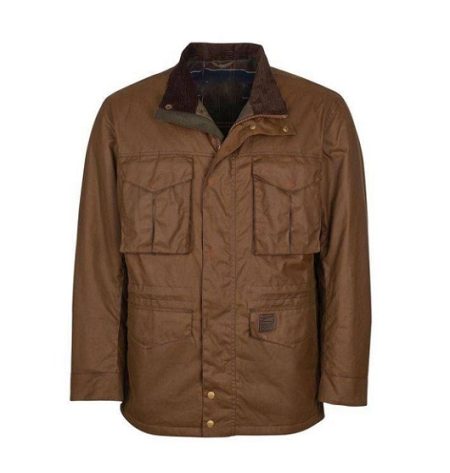 Men's Brown Wax Field Jacket