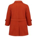 Back-view-Girls-Orange-Pea-Coat