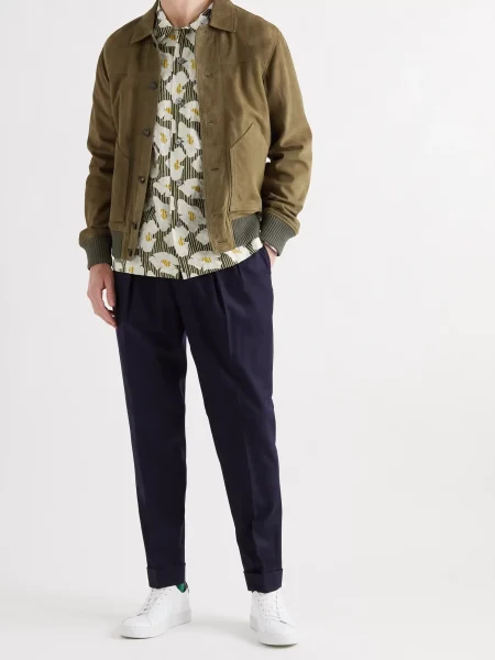 Suede Green Jacket