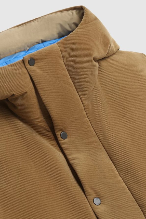 Parka Wool Brown Blend Jacket