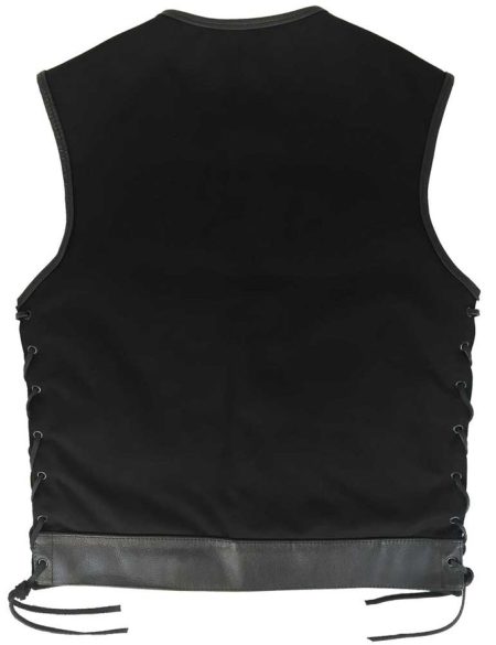 Back view of Legendary Lightweight Motorcycle Vest