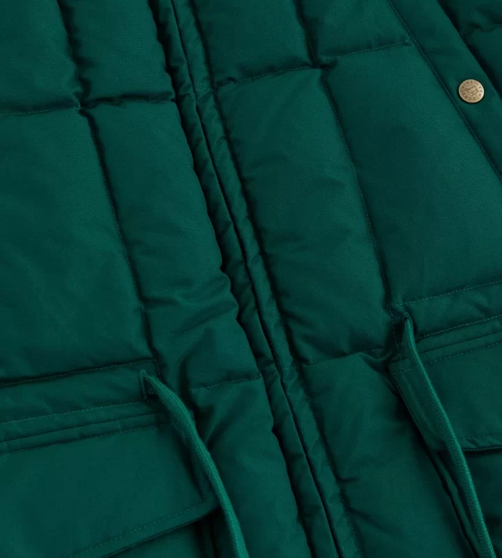 Heritage Parka Green Puffer Jacket
