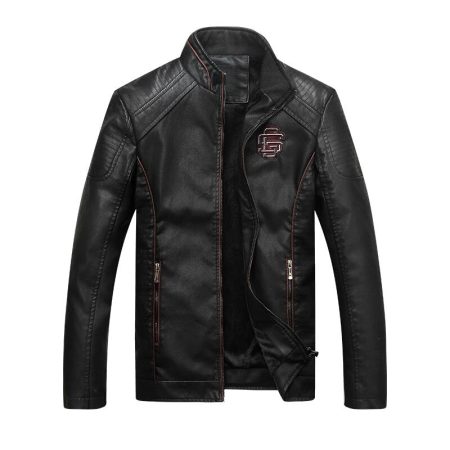 Suede Leather Motorcycle Jacket