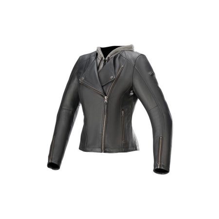 Women's Alice Leather Motorcycle Jacket