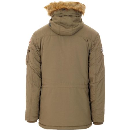 Back view of Retro Snorkel Parka Jacket