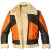 B3 Bomber Aviator Flying Shearling Jacket