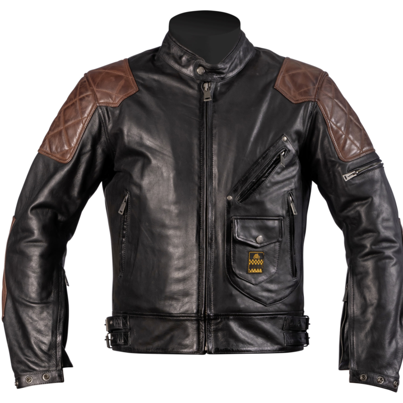 Biker Black Leather Jacket
