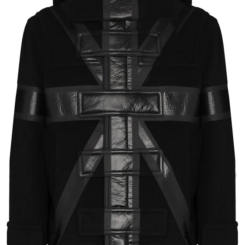 Flag Panel-Style Parka Jacket