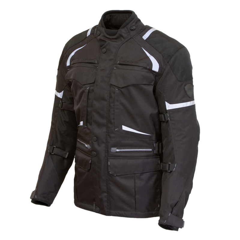 Men’s-Motorcycle-Polyester-Jacket