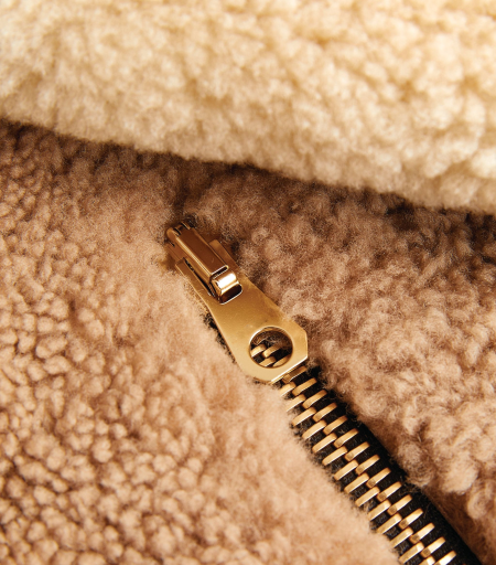 Men's Shearling Long Jacket