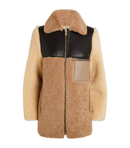Men's Shearling Long Jacket