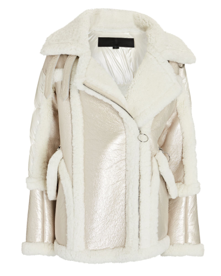 Montaigne Shearling Puffer Jacket