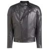 Motorcycle Ivy Bull Leather Jacket