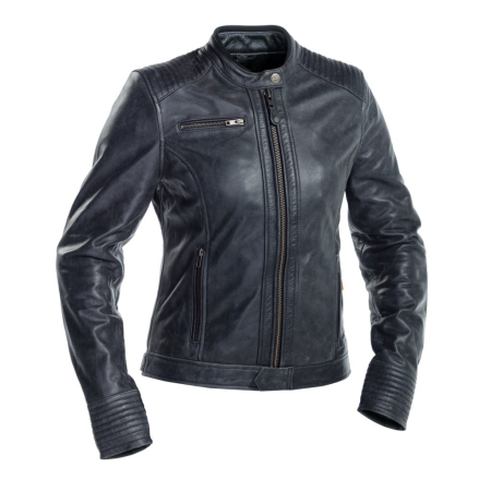 Women's Moto Black Leather Jacket