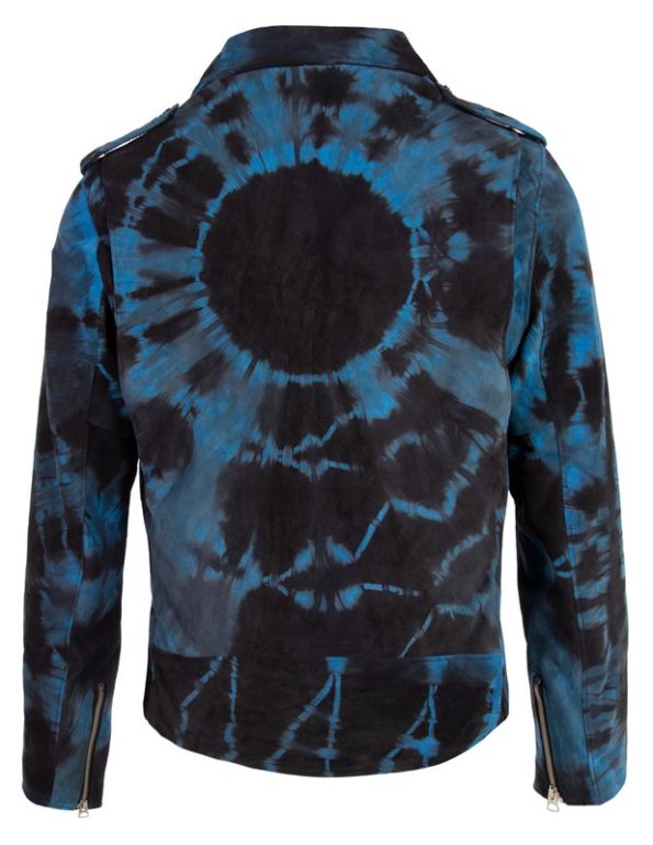 Back view of Dead Men's Perfecto Motorcycle Jacket