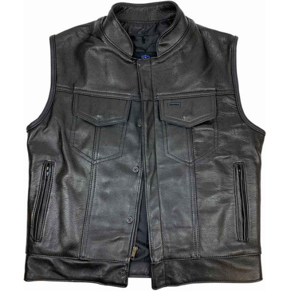 Legendary Leather Motorcycle Vest