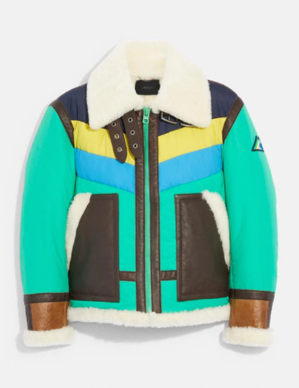 Men's Aviator Shearling Jacket