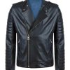 Men's Black Pointer Leather Jacket