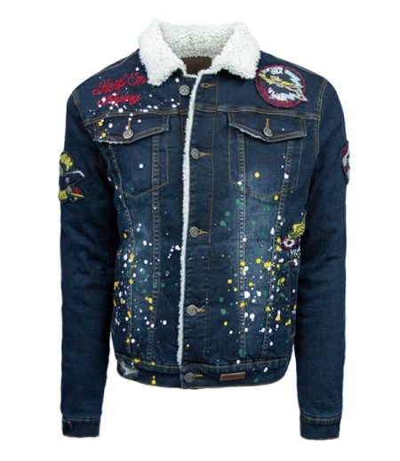 Top Gun Flying Tigers Denim Jacket